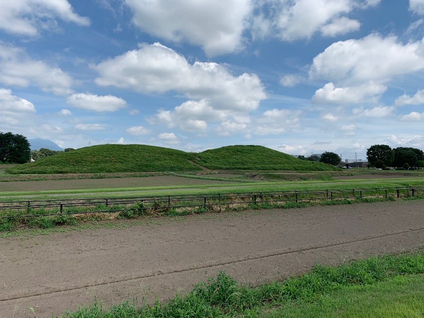 盾持人の古墳探訪記　井出二子山古墳