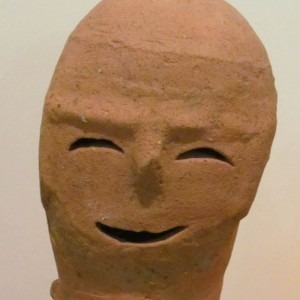 笑う埴輪